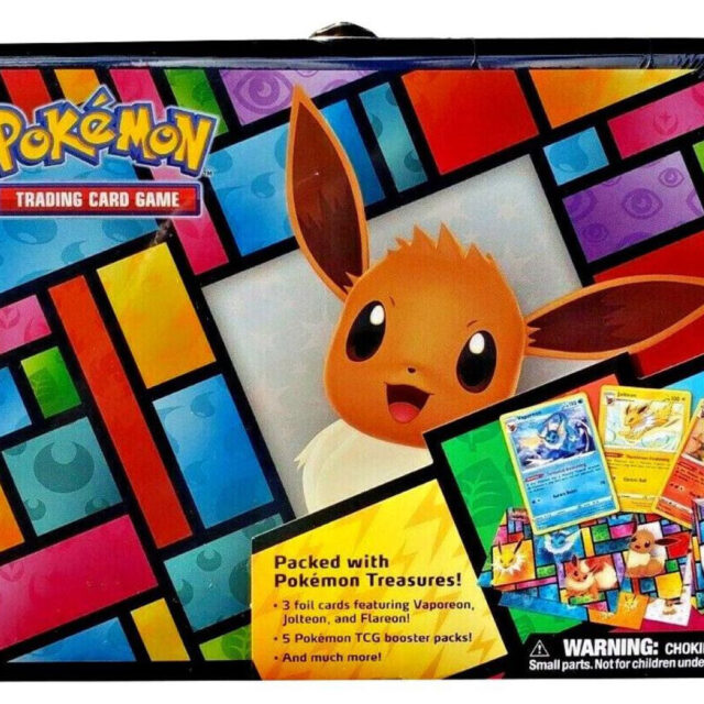 Pokemon Eevee Treasure Chest Tin