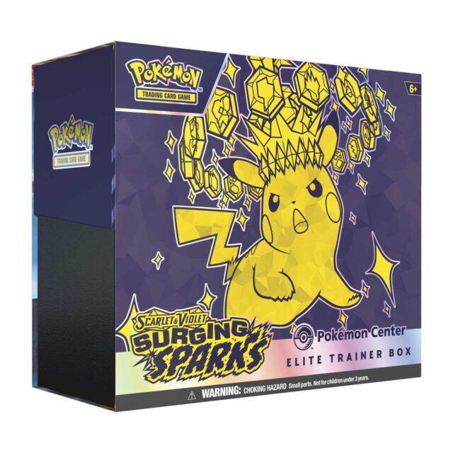Pokemon: Scarlet & Violet Surging Sparks Pokemon Center Elite Trainer Box