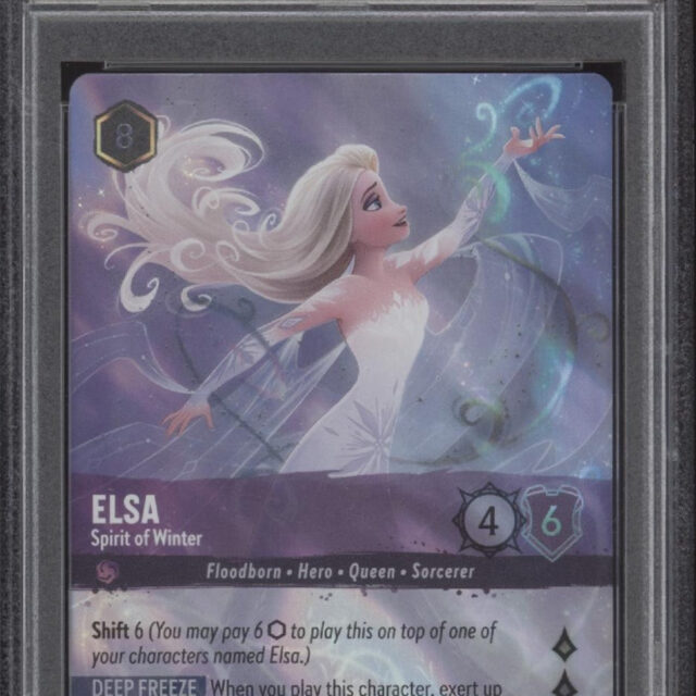Elsa Disney Lorcana The First Chapter Enchanted #207 PSA 10