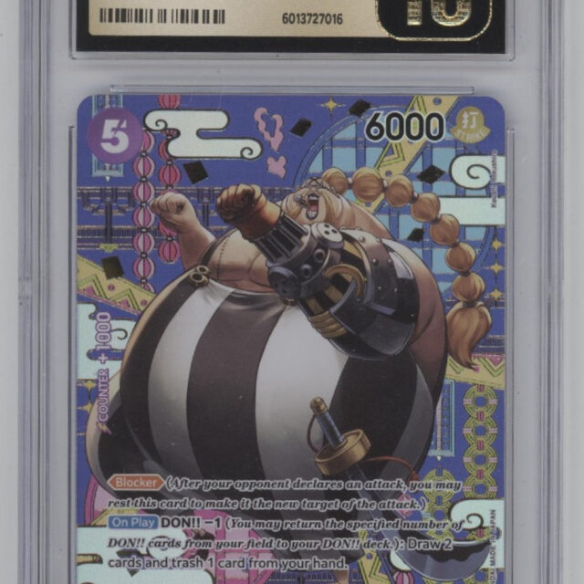 Queen One Piece Card Game Two Legends #005 CGC 10 Pristine