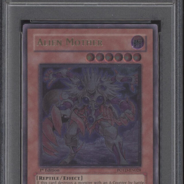 Alien Mother Yu-Gi-Oh! POTD Ultimate Rare 1st Edition #EN028 PSA 10