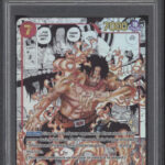 Portgas D Ace One Piece Card Game OP02 Manga Alternate Art #013 PSA 10