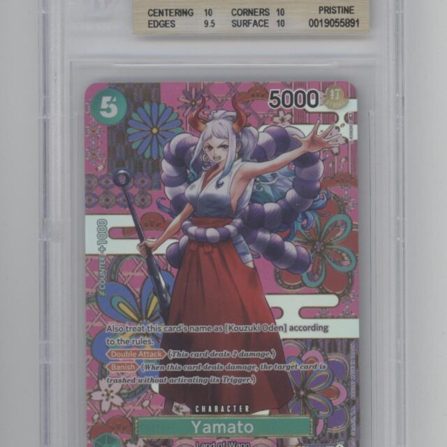 Yamato One Piece Awakening of the New Era Alternate Art Beckett 10 Pristine