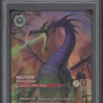 Maleficent Disney Lorcana Fabled Set Championship Prize #5 PSA 9
