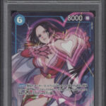 Boa Hancock One Piece Card Game OP07 Alternate Art Japanese #051 PSA 10