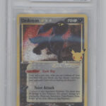 Umbreon Gold Star Pokemon Celebration Classic Collection Confetti Foil Beckett 8