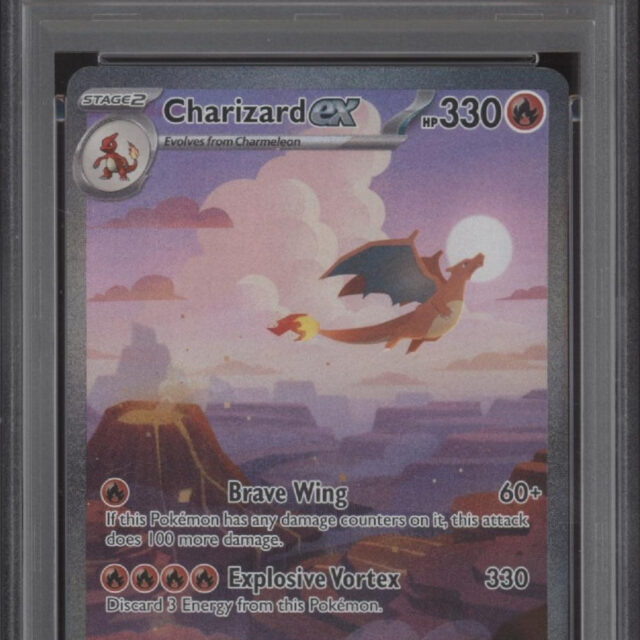 Charizard ex Pokemon 151 Special Illustration Rare #199 PSA 7