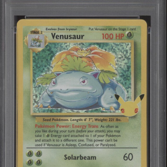 Venusaur Pokemon Celebrations Classic Collection Base Set Holo #15 PSA 10 #2
