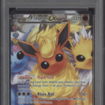 Flareon ex Pokemon Generations Radiant Collection Full Art #RC28 PSA 8