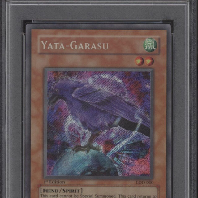Yata-Garasu Yu-Gi-Oh! LOD 1st Edition #000 PSA 9