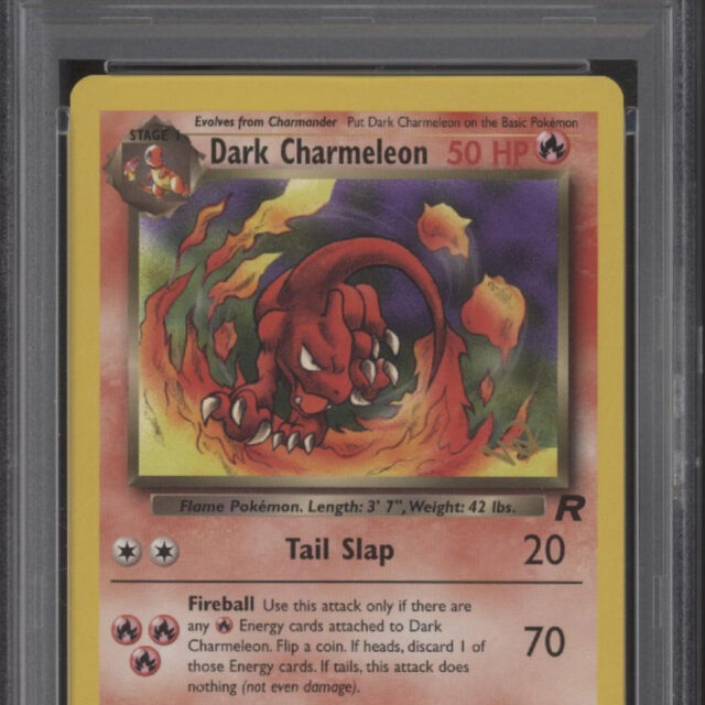 Dark Charmeleon Pokemon Fraft Giveaway Promo #32 PSA 9