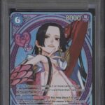 Boa Hancock One Piece Card Game EB03 Special Alternate Art #026 PSA 10