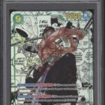 Roronoa Zoro One Piece Card Game PRB01 Manga Alternate Art #118 PSA 10