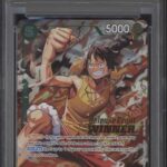 Monkey D Luffy One Piece Card Game OP16 Release Event Winner #135 PSA 10 #4