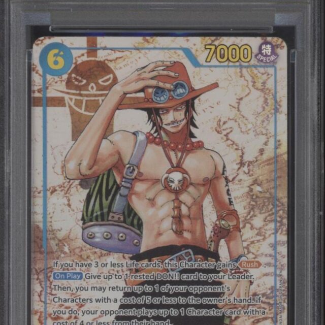 Portgas D Ace One Piece Card Game OP13 Alternate Art #119 PSA 10 #2