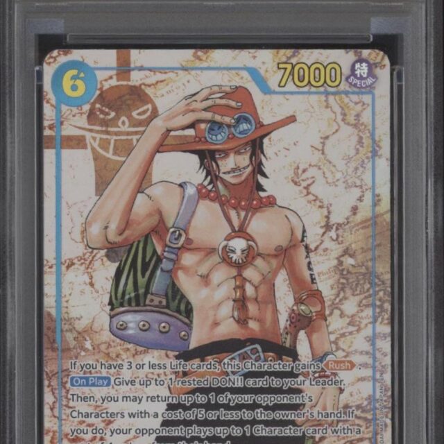 Portgas D Ace One Piece Card Game OP13 Alternate Art #119 PSA 10 #3