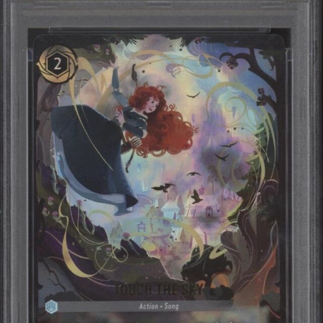 Touch the Sky Disney Lorcana Wilds Unknown Enchanted #240 PSA 10