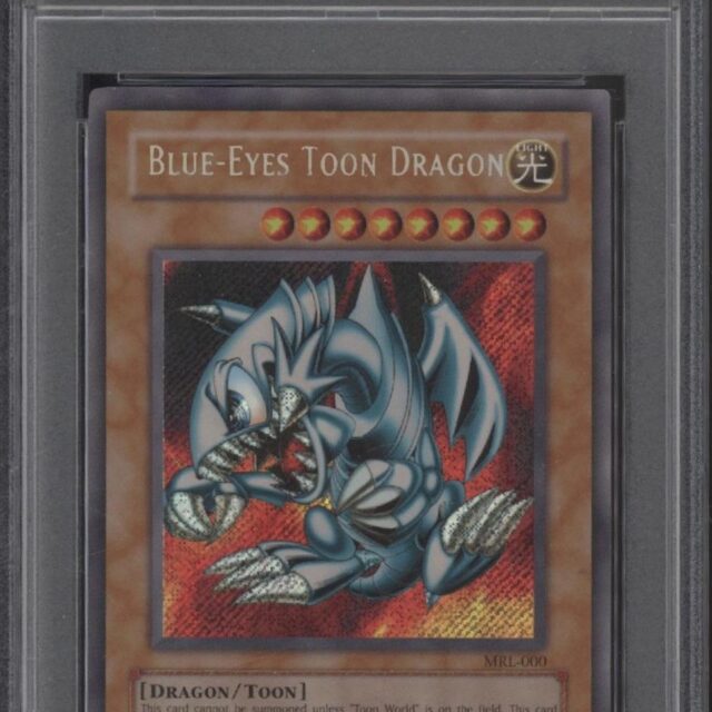Blue-Eyes Toon Dragon Yu-Gi-Oh! Magic Ruler #000 PSA 6