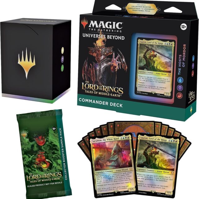 Magic the Gathering: Lord of the Rings: Tales of Middle-earth Commander Deck The Hosts of Mordor
