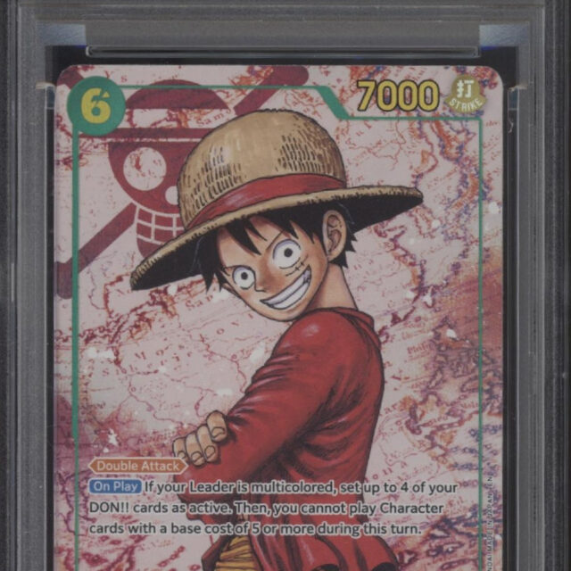 Monkey D Luffy One Piece Card Game OP13 Alternate Art #118 PSA 10 #1