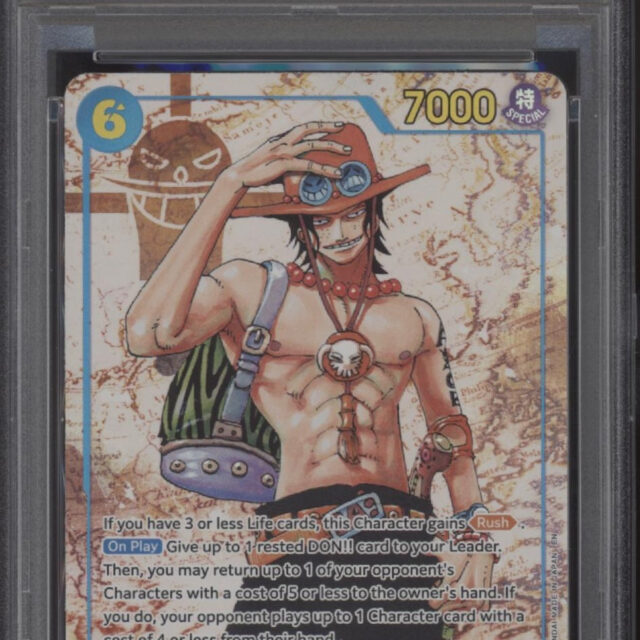 Portgas D Ace One Piece Card Game OP13 Alternate Art #119 PSA 10 #1