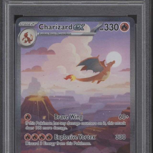 Charizard ex Pokemon 151 Special Illustration Rare #199 PSA 9 #1