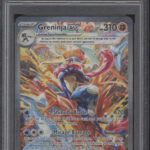 Greninja ex Pokemon Twilight Masquerade Special Illustration Rare #214 PSA 9