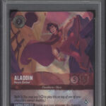Aladdin Heroic Outlaw Disney Lorcana The First Chapter Enchanted #211 PSA 10