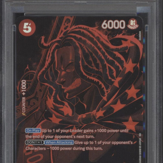 Yasopp One Piece Card Game OP12 Special Alternate Art #013 PSA 10