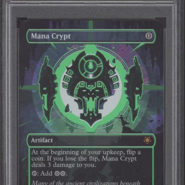 Mana Crypt Magic the Gathering Special Guests Neon Ink Green #171 PSA 10