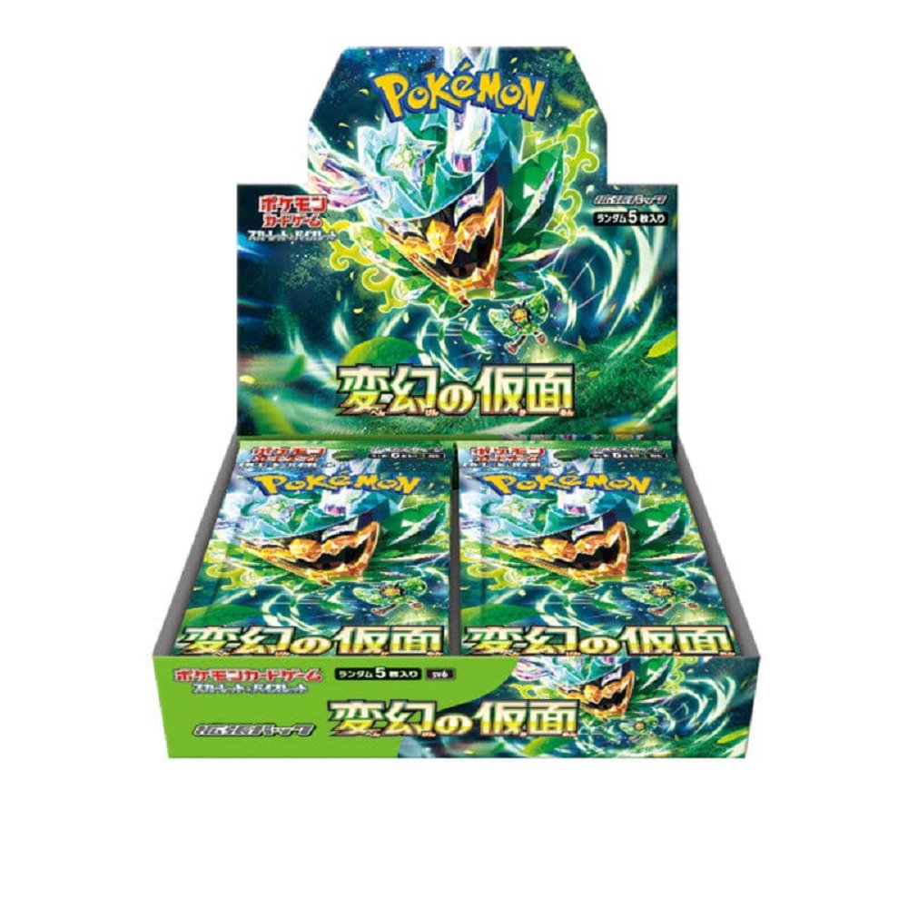 Pokemon: Japanese Mask of Change Booster Box (sv6)