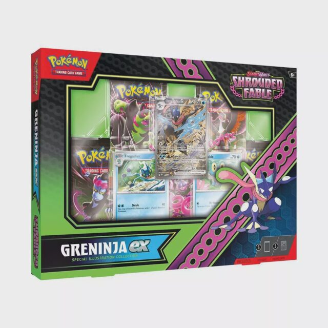 Pokemon: Scarlet & Violet Shrouded Fable Greninja ex Special Illustration Collection